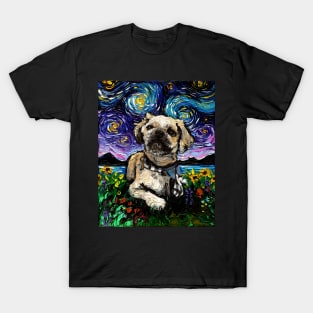 Shih Tzu Night 3 (full image) T-Shirt